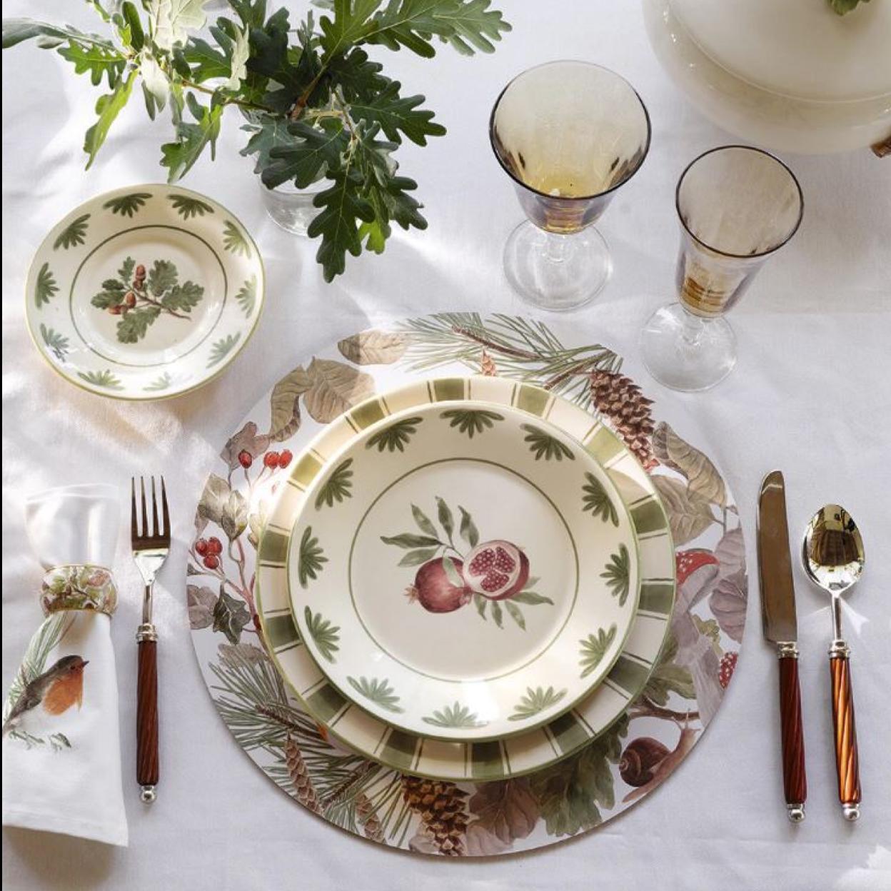 La nueva colección El Corte Inglés es perfecta para decorar mesas con resultados deco muy naturales y florales.