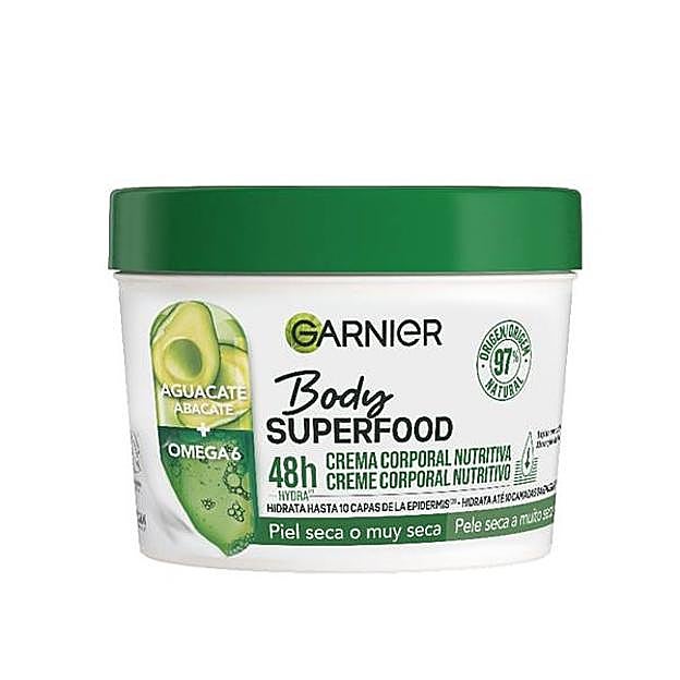 Body Superfood de Garnier.