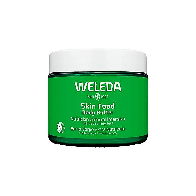 Crema hidratante corporal de Weleda.