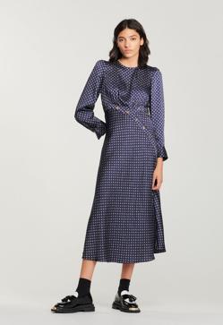 Imagen secundaria 2 - El vestido de lunares de Bruna, Coosy y Sandro.