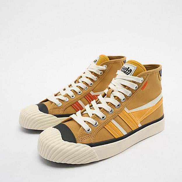 Imagen principal - Camel: 79,95 euros / Blancas: 99,95 euros / Verdes: 99,95 euros.