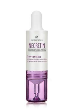 Imagen secundaria 2 - En grande, el pigmentbio C-Concentrate de BIODERMA (24,95€). A continuación, el sérum despigmentante Pure Niacinamide 10 de LA ROCHE POSAY (39,50€). Finalmente, el Neoretin Discrom Control Concentrate de CANTABRIA LA BS (46,24€).