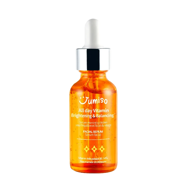 Sérum que hidrata e ilumina la tez con una formulación exclusiva de múltiples vitaminas que consiguen una piel perfecta desde su primera aplicación. Además, es un producto totalmente vegano. Es de Jumiso. Precio: 25,95 €.