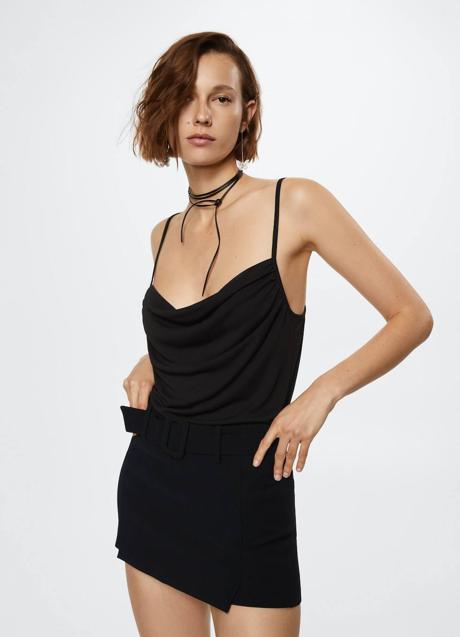 Imagen - Minifalda pantalón con cinturón