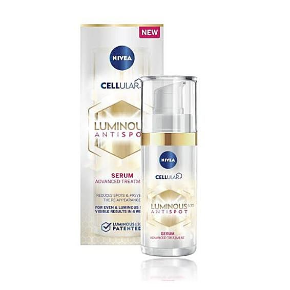 Sérum antimanchas Nivea Cellular Luminous 630, por 16,99 euros en Douglas.