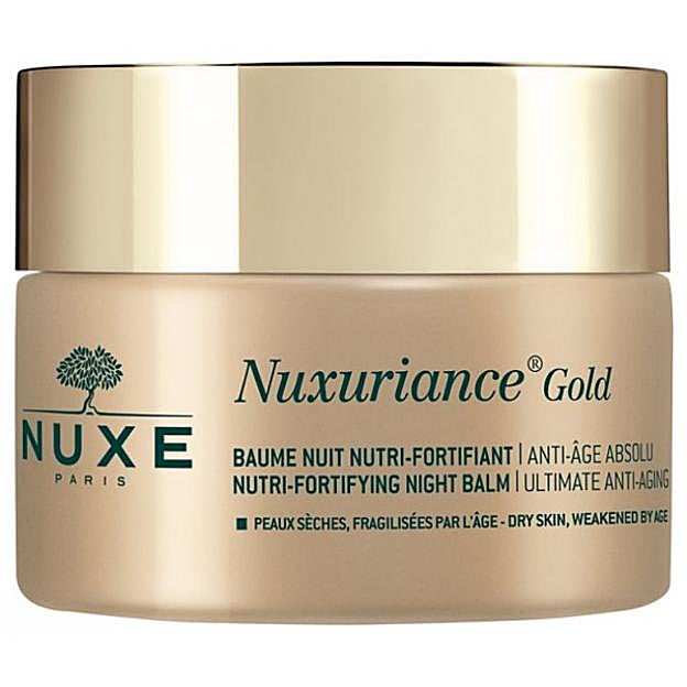 Nuxuriance Gold Bálsamo Noche Nutri-Fortificante de Nuxe.
