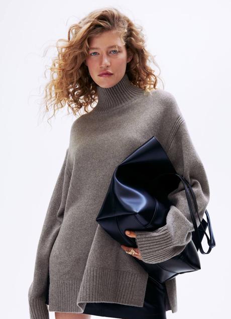 Imagen - Jersey oversize con cuello alto