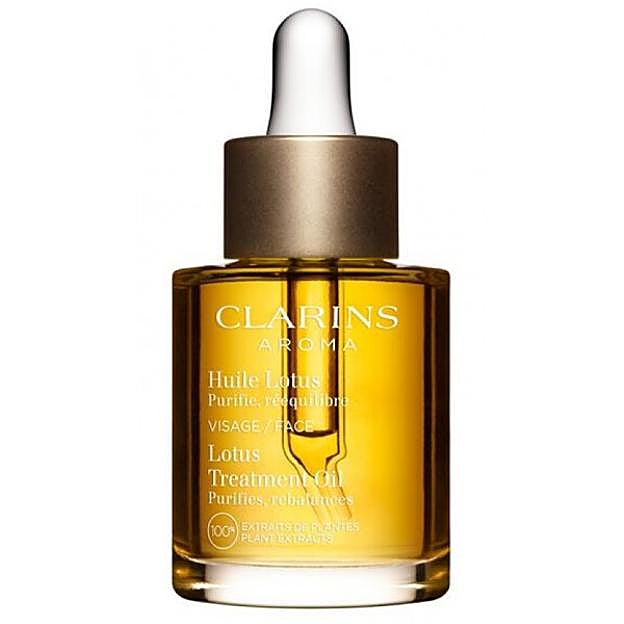 El aceite facial para piel grasa de Clarins.