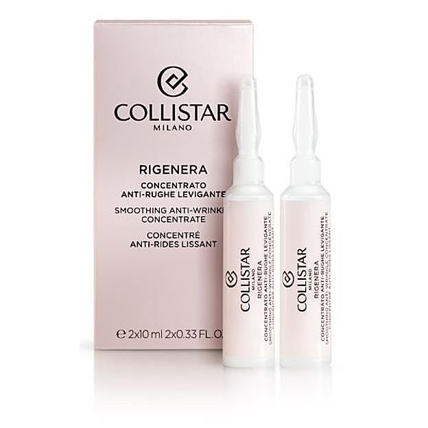 Rigenera Concentrado Antiarrugas Alisador de Collistar.