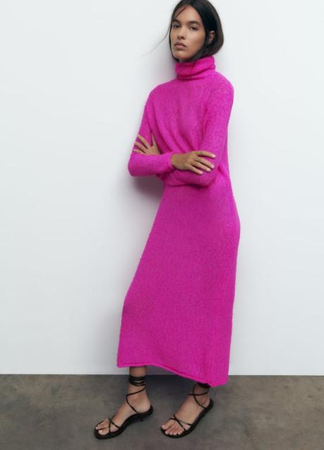 Imagen - Vestido fucsia de Zara. 