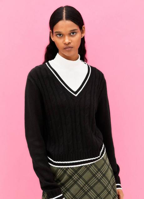 Imagen - Jersey básicon escote de pico estilo cricket