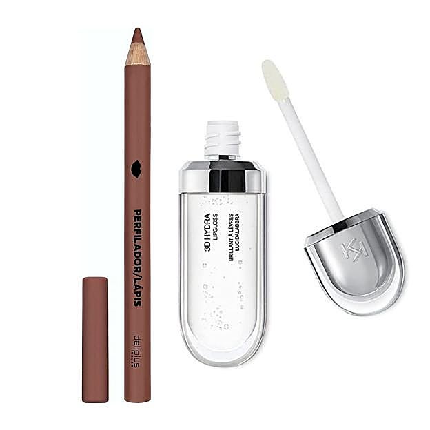 El perfilador de Mercadona y el gloss de Kiko.