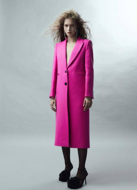 Imagen - Abrigo tailored fucsia
