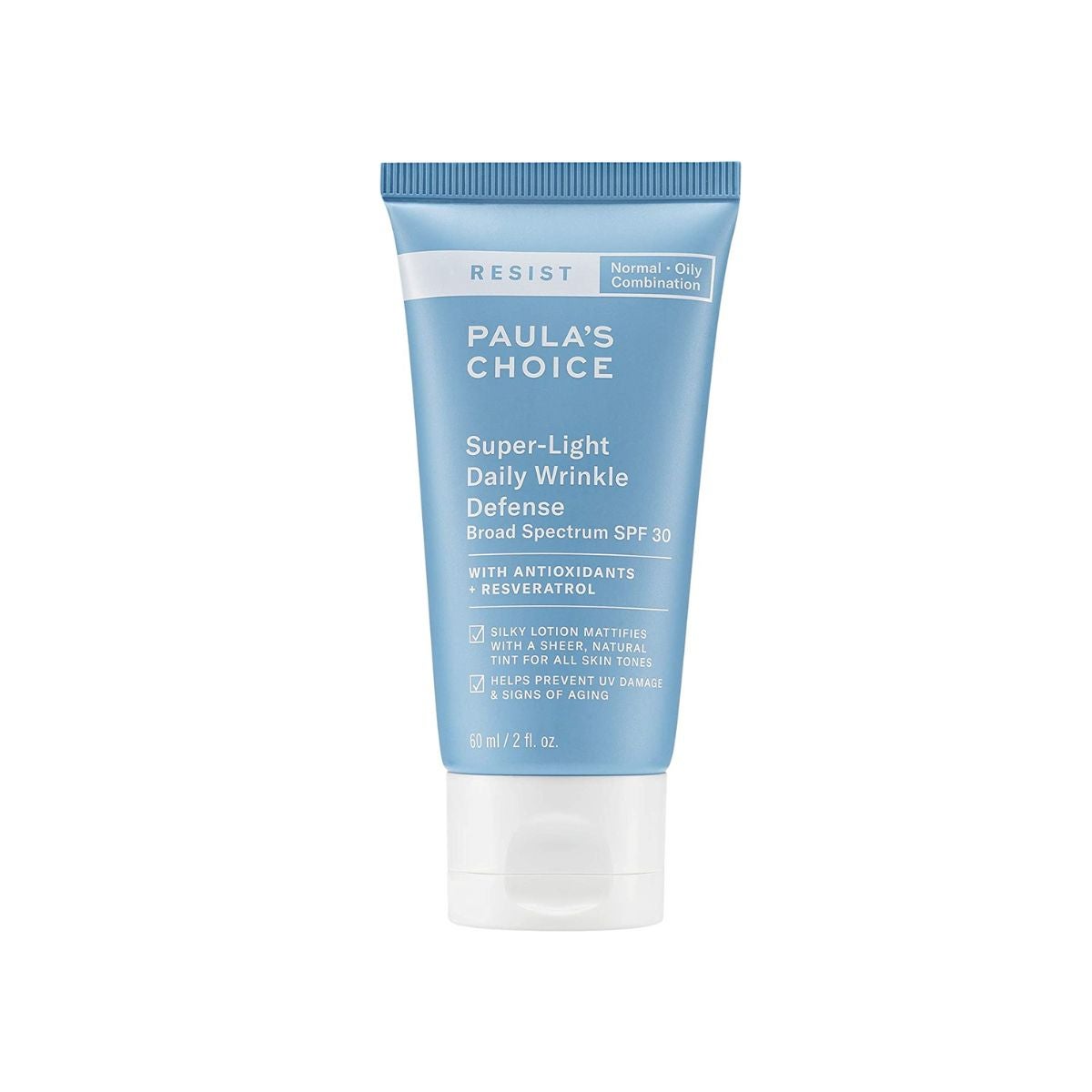 Es una crema solar ultraligera con un toque de color de la marca Paula's choice.Tiene un SPF 30 y previene la piel de los daños producidos por el sol y también cuenta con propiedades antienvejecimiento. Cómpralo aquí
