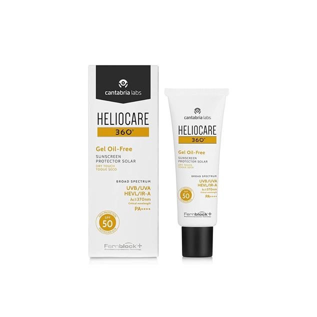 Es una crema solar de Heliocare con SPF 50 que protege la piel frente a cuatro tipo de radiaciones (UVB, UVA, visible e infrarrojo). Neutraliza y repara el daño solar, no deja brillos y cuenta con un tacto muy suave. Cómpralo aquí