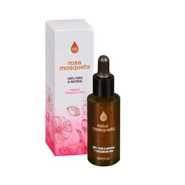 El aceite de rosa de mosqueta puro (4,99 euros) está indicado para usar directamente en la piel del cuerpo o la cara, sin embargo, la influencer comenta que también puede servir para hacer prepoo o tratamientos de aceite.