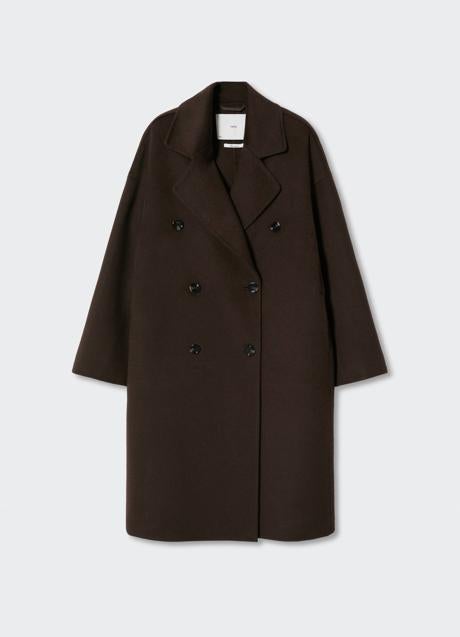 Imagen - El abrigo de Mango marrón.