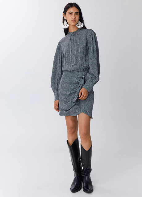 Imagen - Vestido estampado con lazada de Sfera