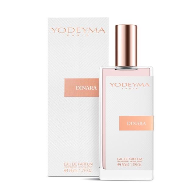 Perfume de fragancia floral con acordes aldehídicos para mujeres únicas y femeninas. Compuesto por lavanda y pétalos de rosa sobre un fondo de almizcle blanco. Es de Yodeyma. Precio: 30,95 €.  Cómpralo aquí
