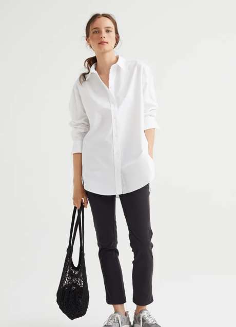 Imagen - Camisa blanca de H&M, 19,99€.