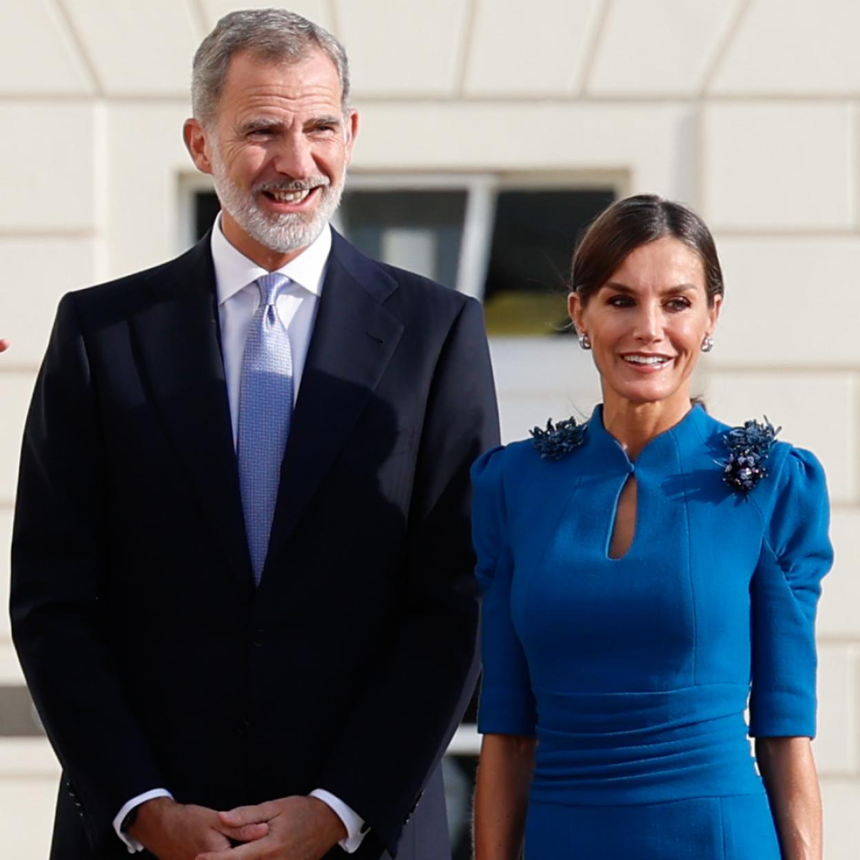 El rey Felipe y la reina Letizia en Alemania.