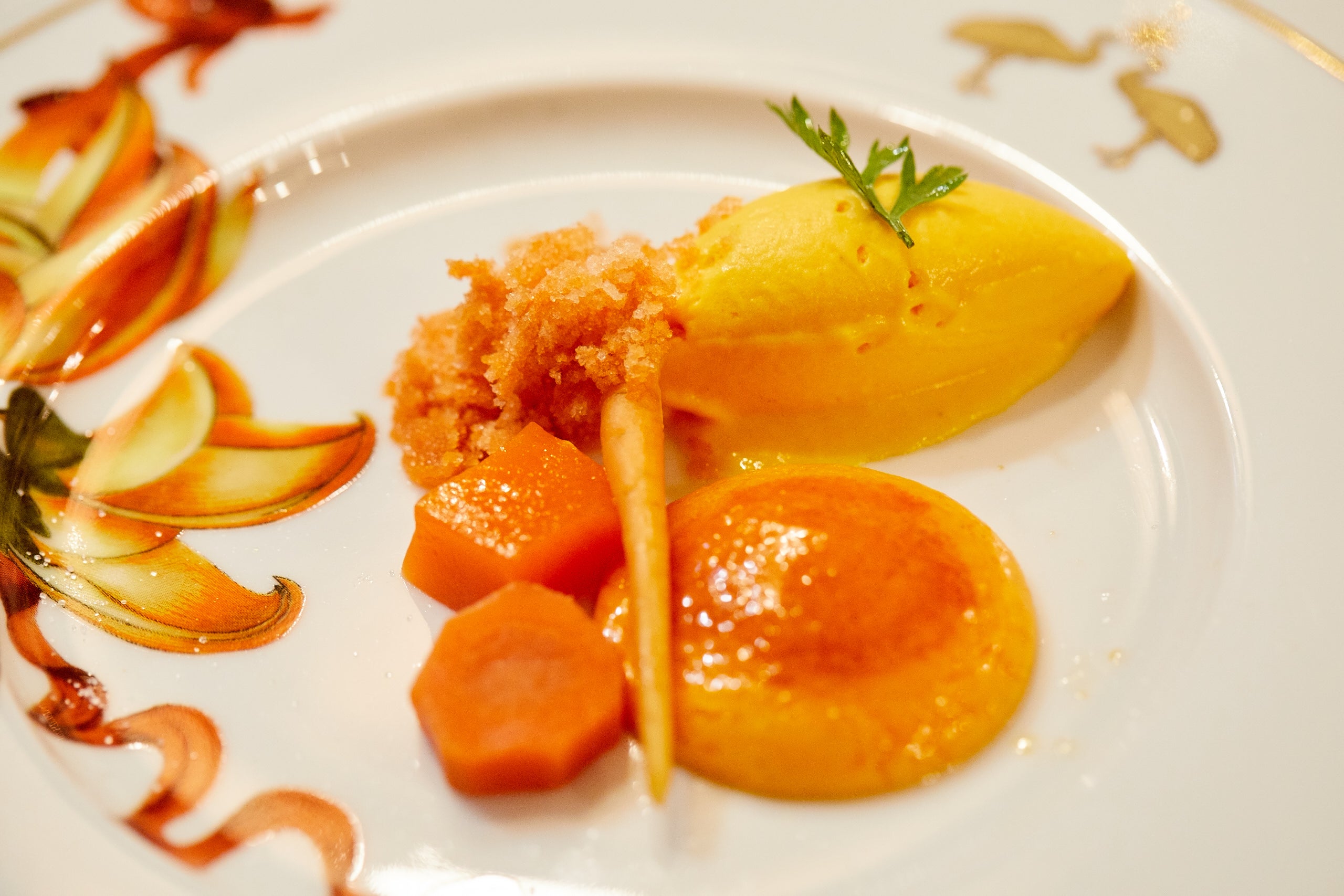 De nuestra huerta; zanahoria, diferentes cocciones, de Fina Puigdevall.