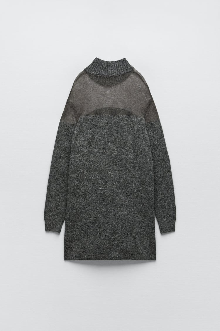 Imagen - Cómodo y original, este vestido va a ser tu mejor aliado del invierno/ZARA