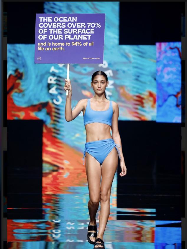 Bañadores eco de rayas, materiales sostenibles y prendas a todo color: las tendencias del verano 2023