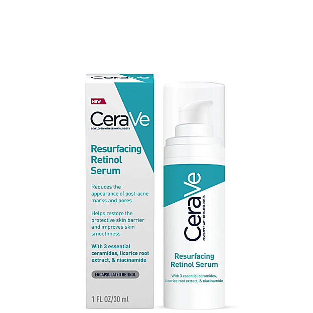 Sérum de Retinol Resurfacing de Cerave.
