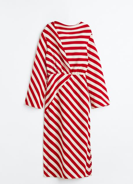 Imagen - Vestido estampado de rayas de H&M. Foto: H&M.