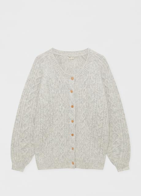 Imagen - Cárdigan trenzado de Pull&Bear, 35,99€.