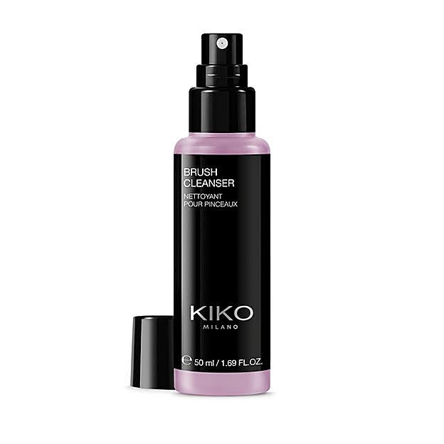 Solución limpiabrochas de Kiko Cosmetics.