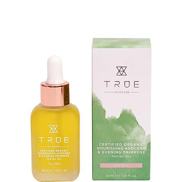 Certified Organic Nourishing Avocado and Evening Primrose Facial Oil de True Skincare