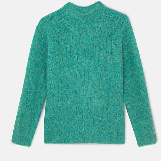 Jersey verde de alpaca de Southern Cotton.