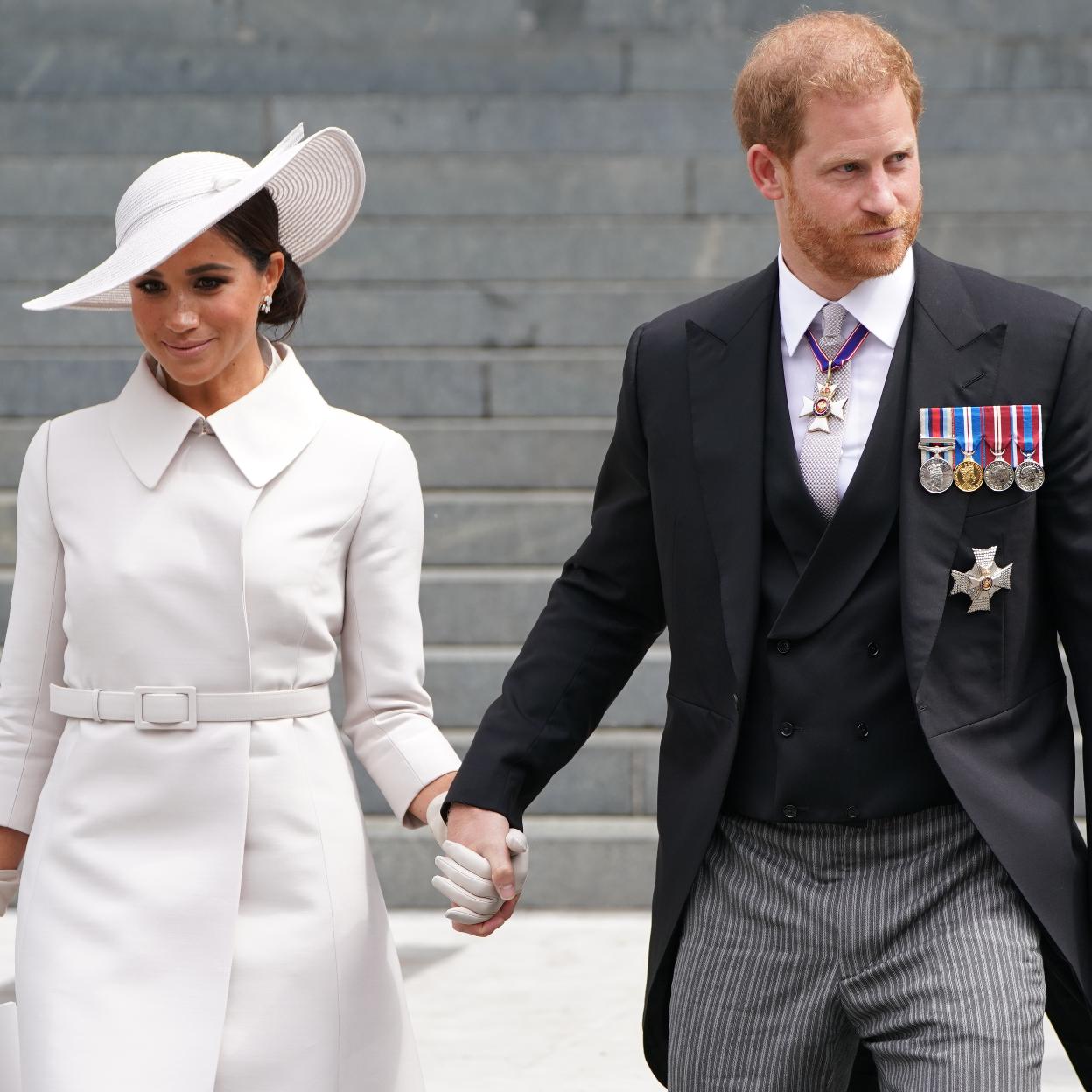 El príncipe Enrique y su mujer Meghan Markle, los duques de Sussex.