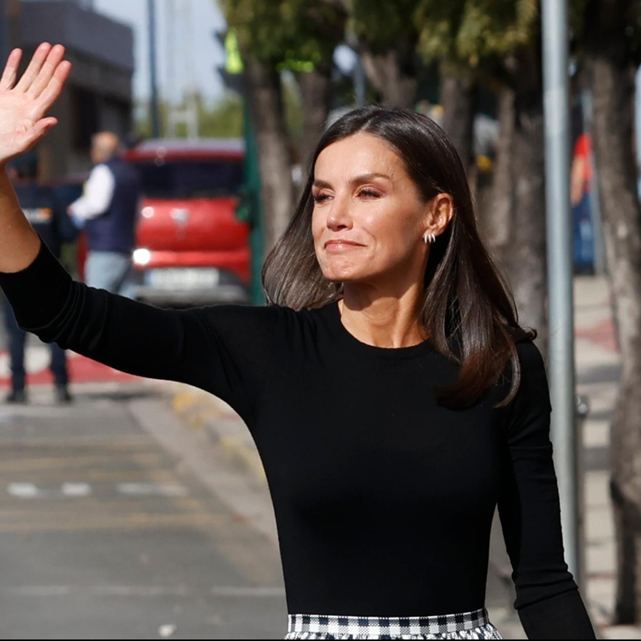 La reina Letizia en Tudela.