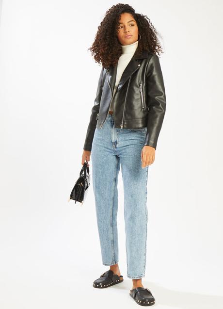 Imagen - Cazadora de cuero de Pimkie. Foto. Pimkie.