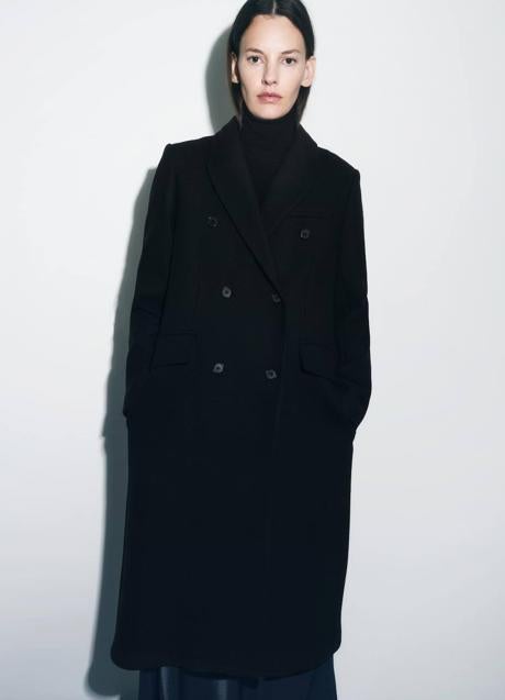 Imagen - Abrigo masculino negro