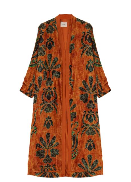 Imagen - Abrigo de invitada en naranja de Dixie. Foto: Dixie.