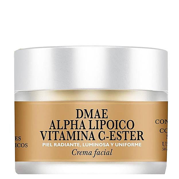 DMAE Alpha Lipoico Vitamina C-Ester Crema Facial de Natysal