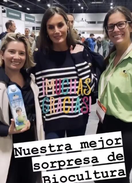 Imagen - La Reina Doña Letizia en la feria Biocultura celebrada en Ifema.