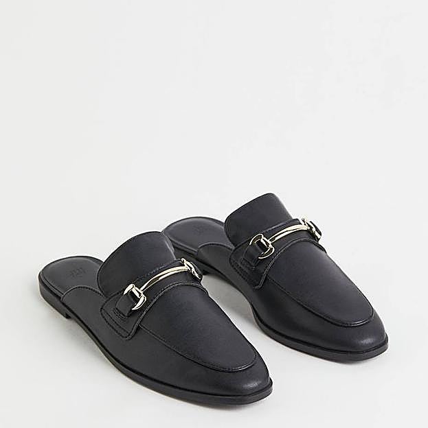 Mocasines planos destalonados de H&M