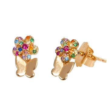 Imagen secundaria 1 - Las joyas de mariposa son tendencia.