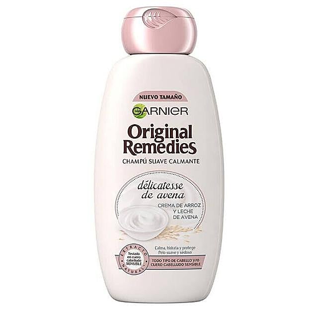 Garnier Original Remedies Delicatesse de Avena champú.