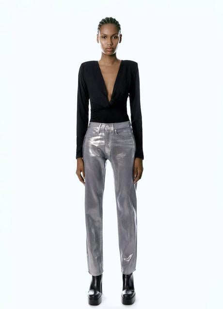Imagen - Jeans metalizados de Zara