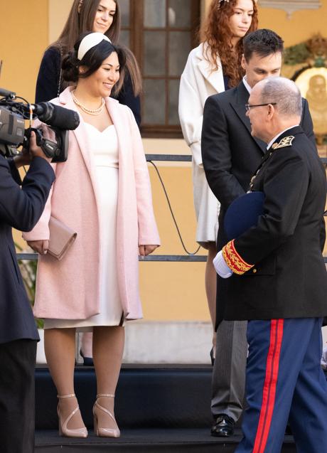 Imagen - Marie Ducruet con un abrigo de Zara. / GTRES