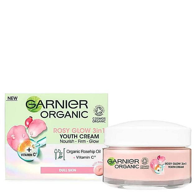 Organic Rosy Glow 3-in-1 Youth Cream de Garnier