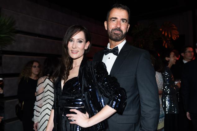 La diseñadora Isabel Zapardiez y Vicente Suárez, de Gablons.