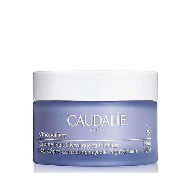 Crema de Noche Correctora de Manchas Vinoperfect De Caudalie.