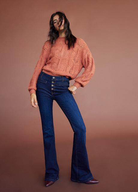 Imagen - Los vaqueros campana de Sara son de Slow Love.